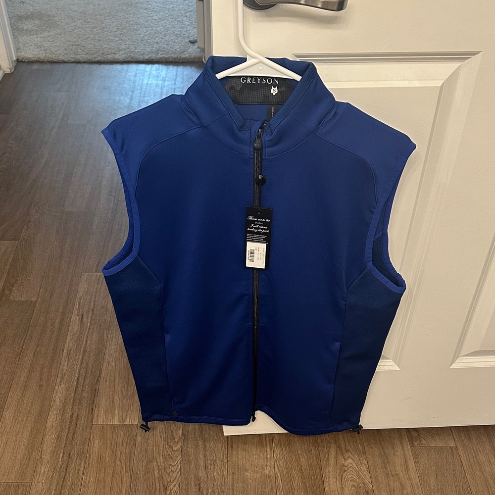Greyson Royal Blue Zip-Up Vest